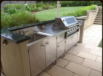 Bếp ăn inox khu nghỉ dưỡng nghỉ mát, bếp ăn cho sân gold